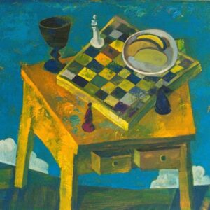 Kuhar, Natalia - "Still life with chess"