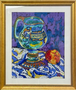 Untitled (Still Life with Pitcher and Fruit)